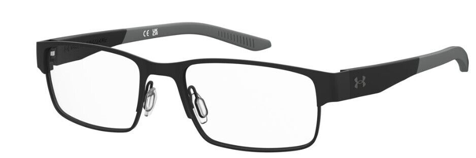 Under Armour UA 5081/G 003 Matte Black  Rectangular Men's Eyeglasses