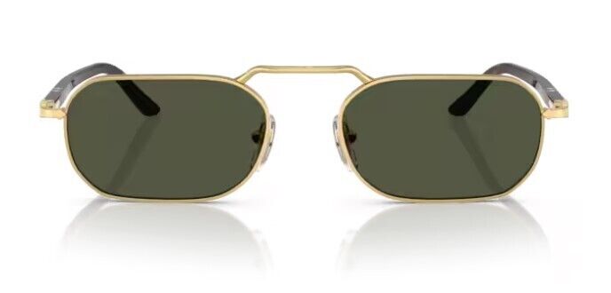 Persol 0PO1020S 515/31 Gold-Havana/Green Oval Shape Unisex Sunglasses