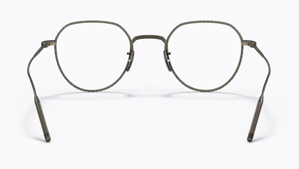 Oliver Peoples 0OV 1298T TK-4 5284 Antique Gold Phantos Round Unisex Eyeglasses