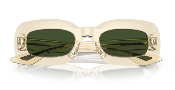 Oliver Peoples 0OV5548SU 1966c 109471 Buff/Vibrant Green Women's Sunglasses