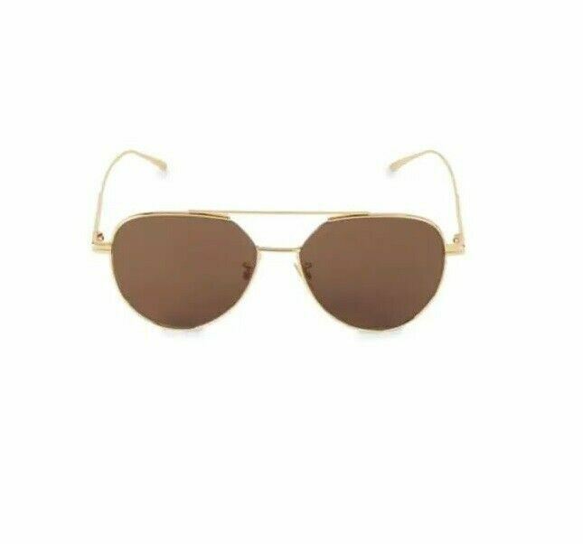 Bottega Veneta BV1013SK 003 Gold Sunglasses