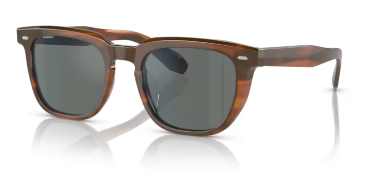 Oliver Peoples 0OV5546SU N.06Sun1753W5 Sycamore/blue Mirrored Women's Sunglasses