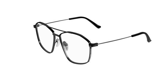 Balenciaga BB0199O 001 Black Square Men's Eyeglasses