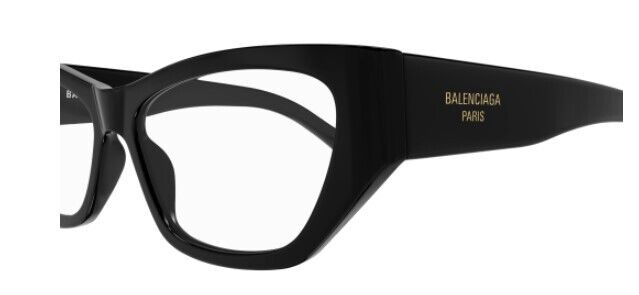 Balenciaga BB0372O 001 Black Cat-Eye Women's Eyeglasses