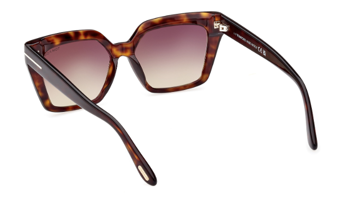 Tom Ford WINONA FT1030 52F Dark Havana/Brown Gradient Cat Eye Women's Sunglasses