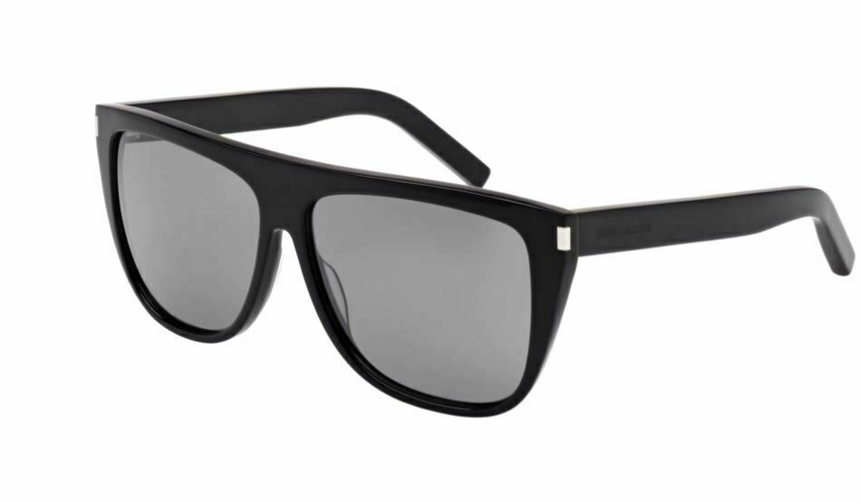 SAINT LAURENT SL 1 001 Black 59mm Men's/ Women's  Sunglasses