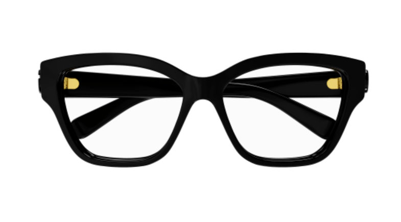 Gucci GG1597O 001 Black Cat Eye Women Eyeglasses