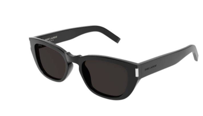 Saint Laurent SL 601 001 Black Square Men's Sunglasses