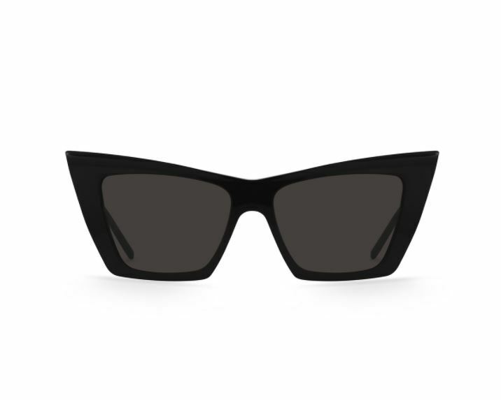 Saint Laurent SL 372 001 Black/Black Cat Eye Women Sunglasses