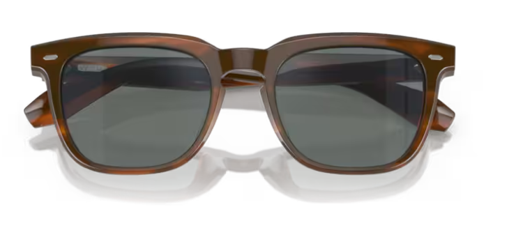 Oliver Peoples 0OV5546SU N.06Sun1753W5 Sycamore/blue Mirrored Women's Sunglasses