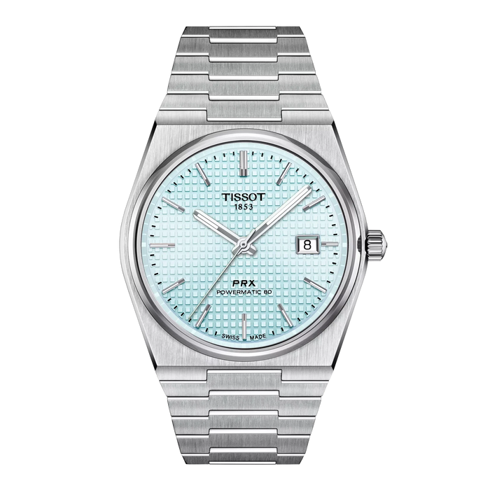 Tissot PRX Ice Blue 40mm Men’s Automatic Watch T1374071135100