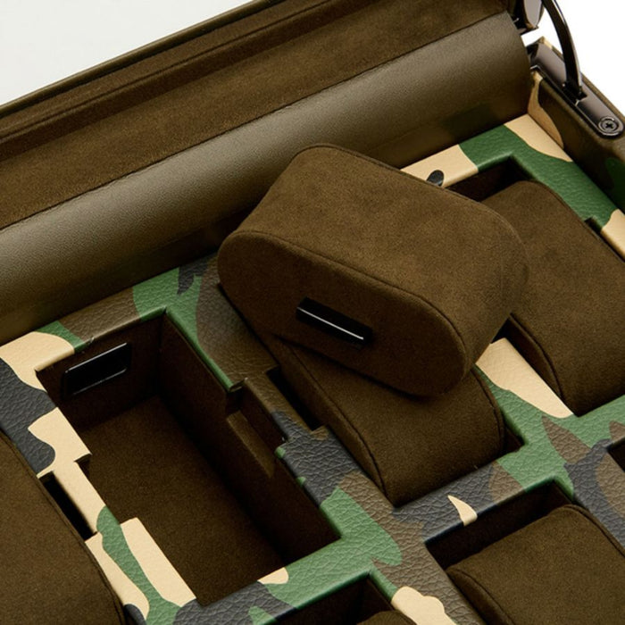 Wolf Elements 10 Piece Elements Earth Vegan Leather Watch Box 665430