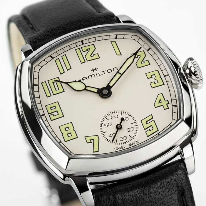 Hamilton American Classic Cushion Mechanical 30mm x 30mm Women's Watch H36109720