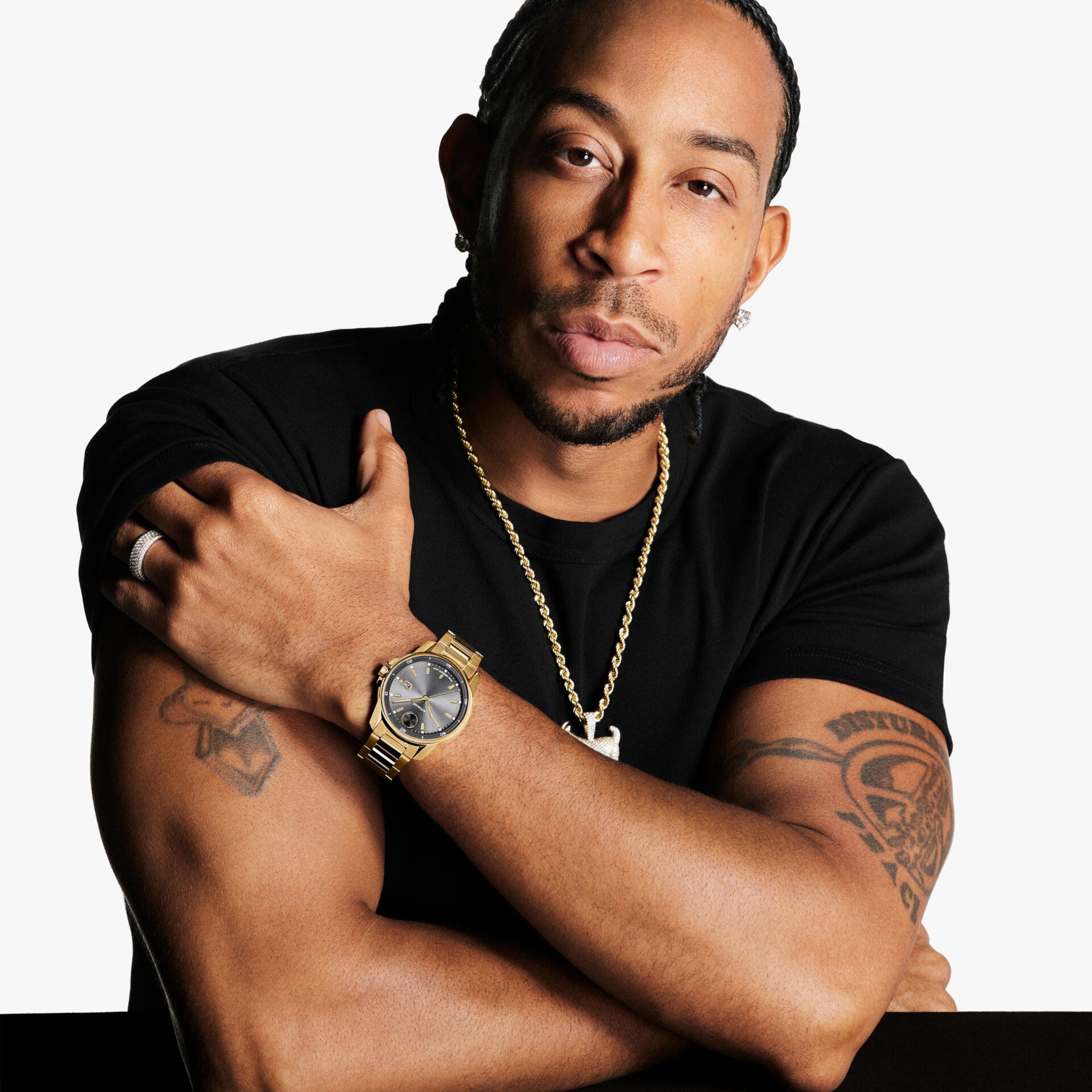 Movado Bold Verso Automatic Gunmetal Dial Gold Men's Watch 3600964