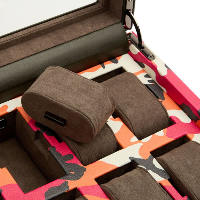 Wolf Elements 10 Piece Elements Fire Vegan Leather Watch Box 665472