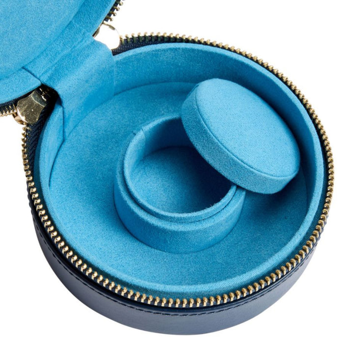 Wolf Sophia Indigo Round Zip Case 392317