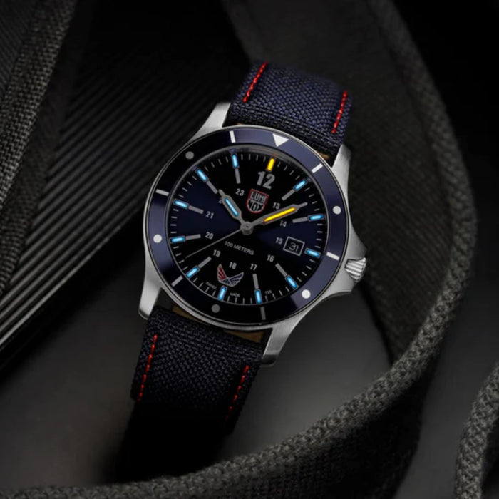 Luminox Volition America Blue Valor Dress 42 mm Men's Watch XS.0913.VOL