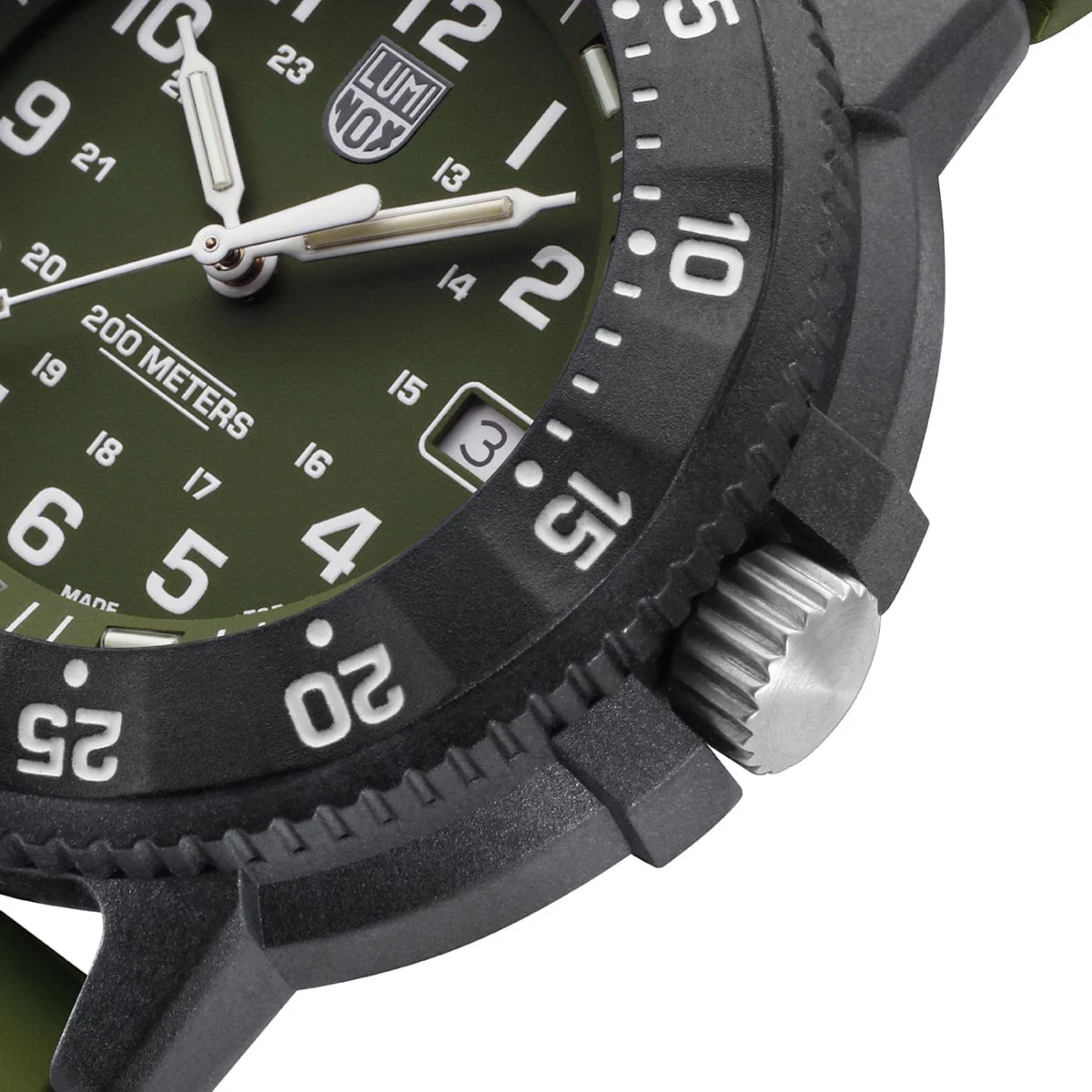 Luminox Original Navy SEAL EVO 43mm Green Dial Military Watch XS.3013.EVO.S