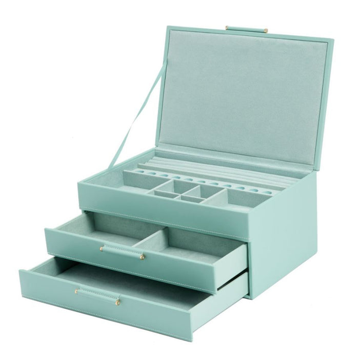 Wolf Sophia Jade Jewelry Box with Drawers 392030