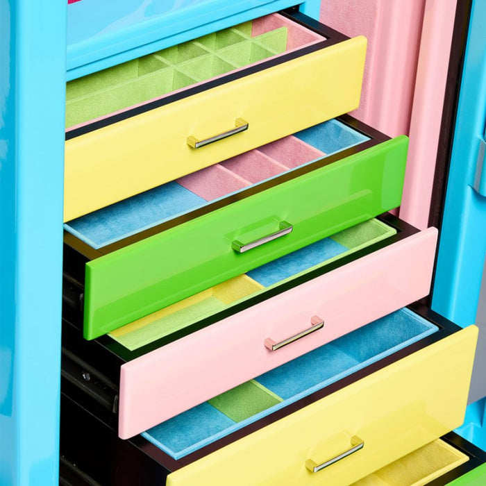 Wolf Bea Bongiasca Blue Atlas 4 Piece Winder Safe 460471