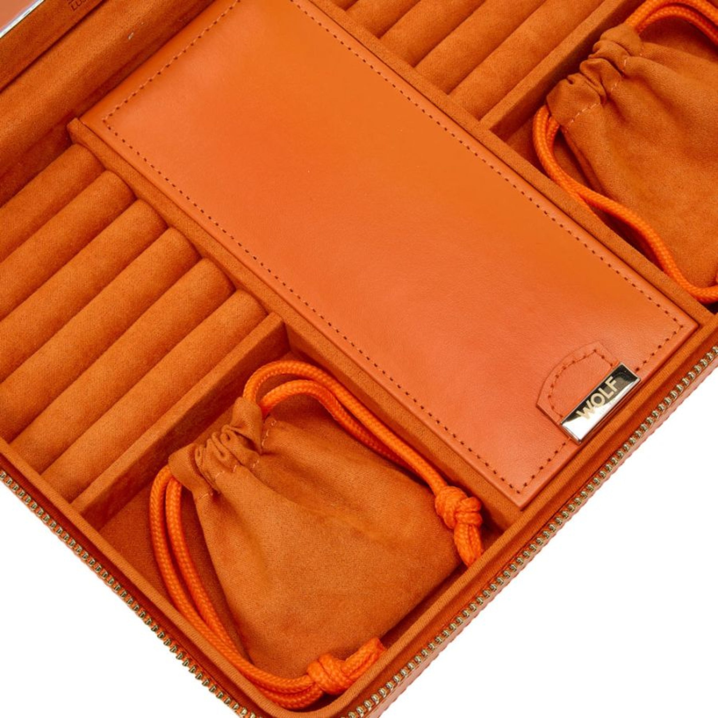 Wolf Maria Tangerine Large Zip Case 766139