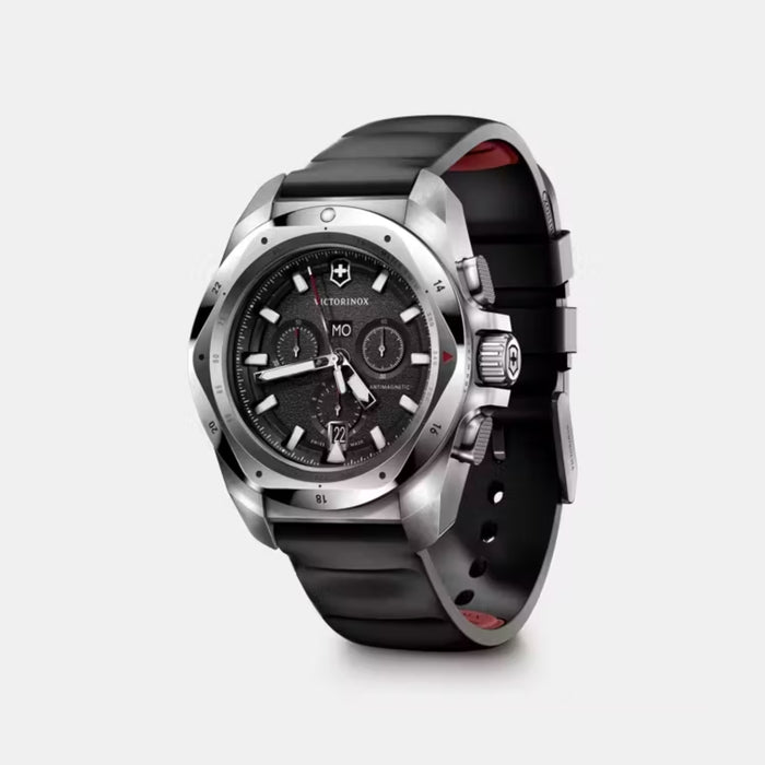 Victorinox I.N.O.X. Chrono Black Dial Men's Watch 241983
