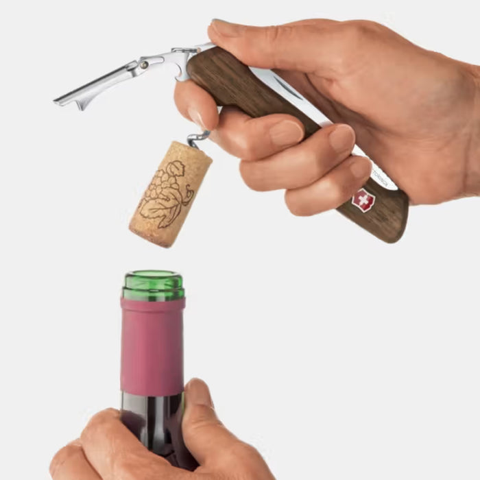 Victorinox Brown Wine Master Wood Swiss Army Knife & Tool 0.9701.63