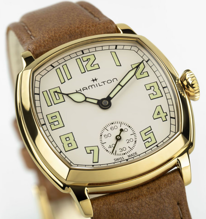 Hamilton American Classic Cushion Mechanical 30mm x 30mm Women's Watch H36119520