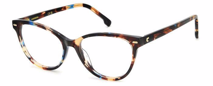 Carrera 3020 JBW Blue Havana Cat Eye Women's Eyeglasses