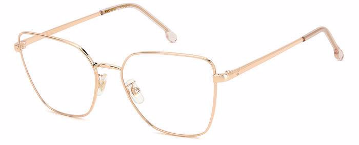 Carrera 3022 DDB Gold Copper Rectangular Women's Eyeglasses