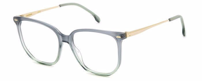 Carrera 3025 3U5 Grey Green Geometrical Women's Eyeglasses