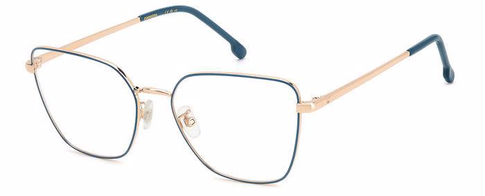 Carrera 3022 OGA Gold Teal Rectangular Women's Eyeglasses