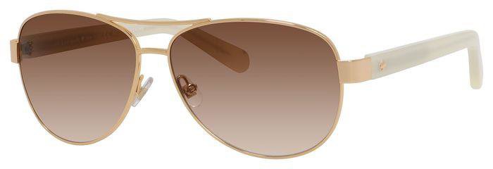 Kate Spade Dalia2/S J5GB1 Gold Pilot Women's Sunglasses