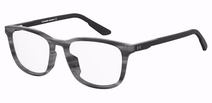 Under Armour UA 5011/G 2W8 Grey Horn Full Rim Rectangular Eyeglasses