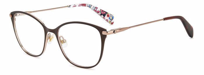 Kate Spade Addisyn 09Q Brown Rectangular Women's Eyeglasses