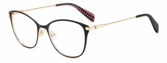 Kate Spade Addisyn 807 Black Rectangular Women's Eyeglasses