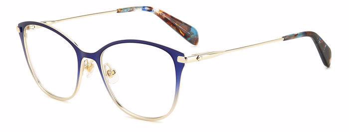 Kate Spade Addisyn PJP Blue Rectangular Women's Eyeglasses