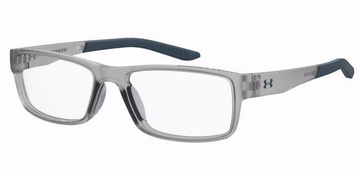 Under Armour UA 5053 CBL GRY CRY Rectangular Men's Eyeglasses