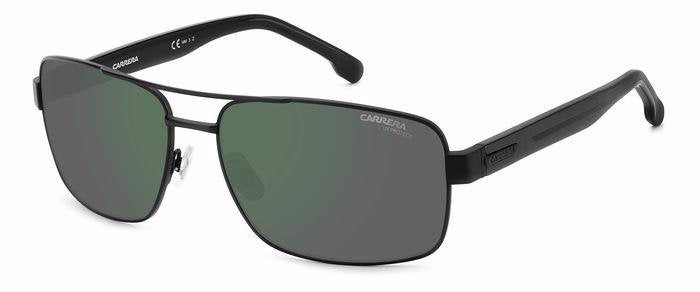 Carrera 8063/S Matte Black Rectangular Men's Sunglasses