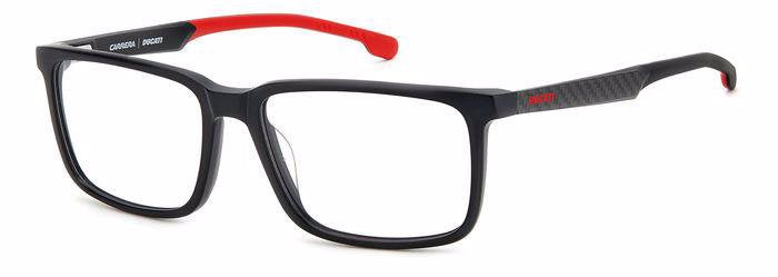 Carrera Ducati Carduc 026 OIT Black Red Rectangular Men's Eyeglasses