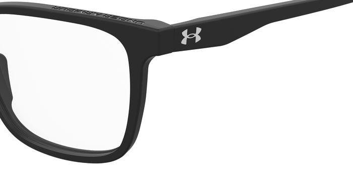 Under Armour UA 5035 Unisex Rectangular Full Rim Eyeglasses Frames – 003 Matte Black