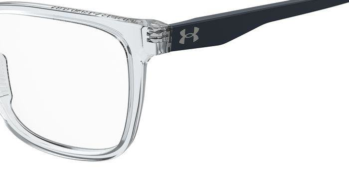 Under Armour UA 5035 900 Crystal Full Rim Rectangular Eyeglasses