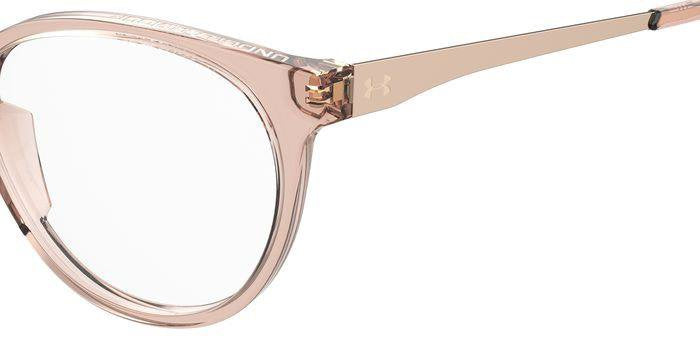 Under Armour UA 5028 Women’s Rectangular Full Rim Eyeglasses Frames – 3DV Crystal Pink