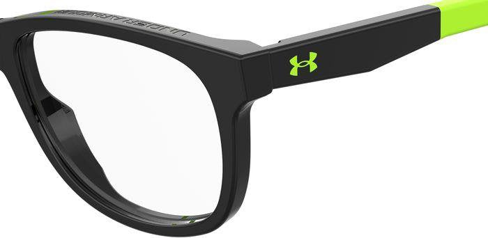 Under Armour UA 9002 003 MTT BLACK Eyeglasses Frames Rectangular Optical Glasses