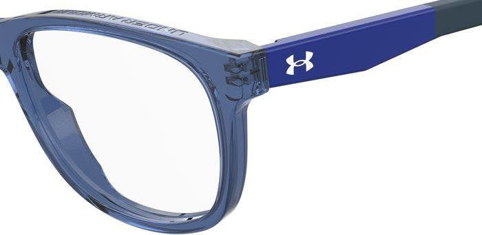 Under Armour UA 9002 PJP Blue Rectangular Junior Eyeglasses