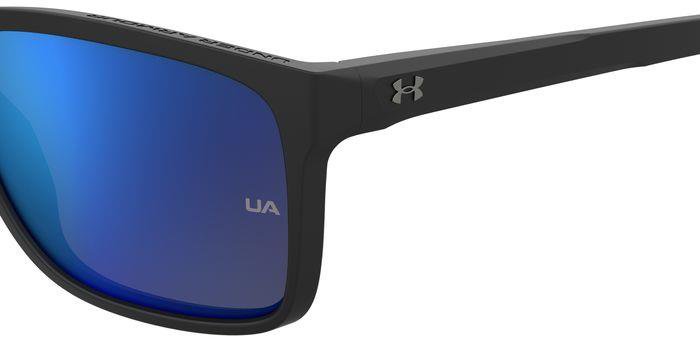 Under Armour UA 0005/S 01TJY Matte Black Full Rim Rectangular Sunglasses