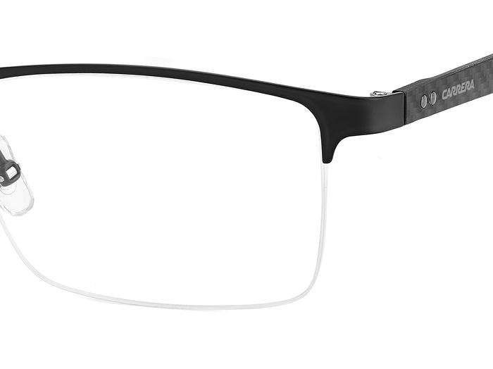 Carrera 8846 Matte Black Rectangular Men's Eyeglasses
