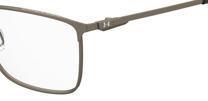 Under Armour UA 5006/G S05 Grey Brown Full Rim Rectangular Eyeglasses