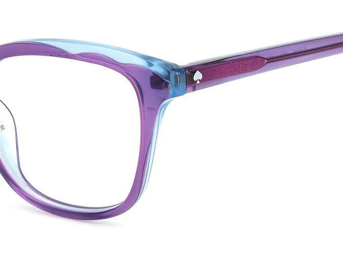 Kate Spade Elodie B3V Violet Rectangular Girl's Eyeglasses