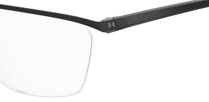 Under Armour UA 5002/G RZZ MTBK DKRT Half Rim Rectangular Eyeglasses
